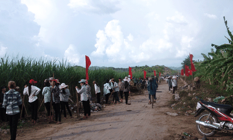 Xã Đỉnh Sơn: Làm tốt công tác duy tu, bảo dưỡng đường giao thông nông thôn