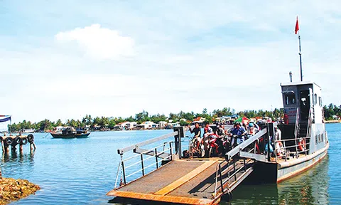 Xã đảo thanh bình bên cánh sóng