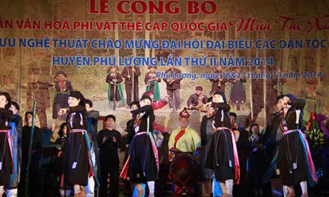 “Múa Tắc xình" dân tộc Sán Chay - Di sản văn hóa phi vật thể cấp quốc gia