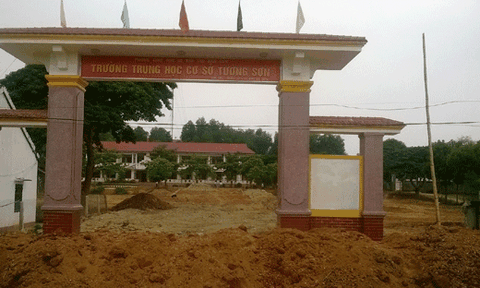 Trường THCS Tường Sơn: Phấn đấu đạt chuẩn Quốc gia mức độ 1