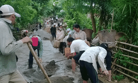 Xã Bình Chuẩn: Khắc phục khó khăn trong xây dựng nông thôn mới