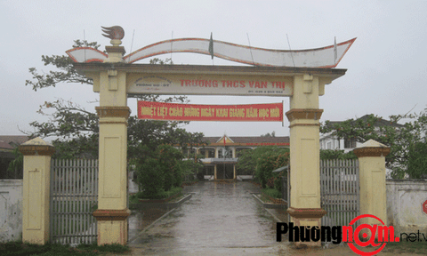 Ghi được ở Trường THCS Văn Trị 