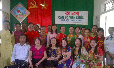 Trường mầm non Hùng Sơn: Vinh dự đón nhận trường chuẩn Quốc gia