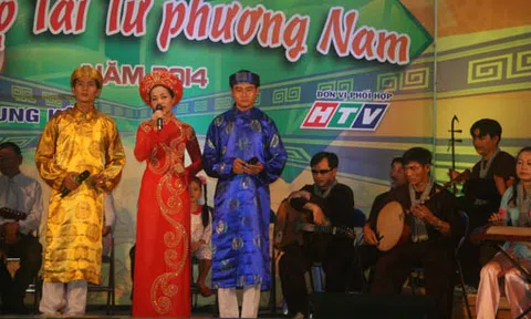 16 câu lạc bộ đờn ca tài tử thi tài "Hội ngộ tài tử phương Nam"