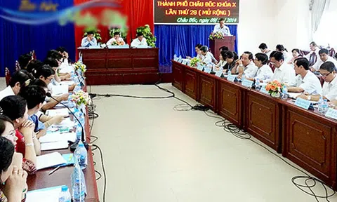 Châu Đốc: Phấn đấu lên đô thị loại II