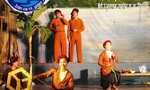 Ví, Giặm được UNESCO vinh danh đứng đầu Top10 sự kiện Âm nhạc năm 2014