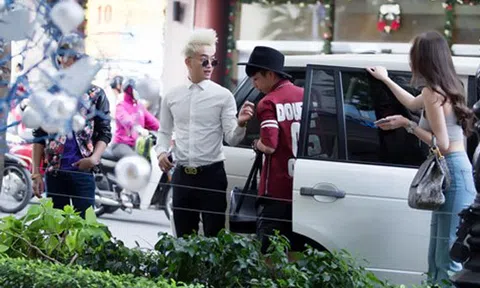  Khánh My lái xe tiền tỷ đi mua sắm cùng HKT