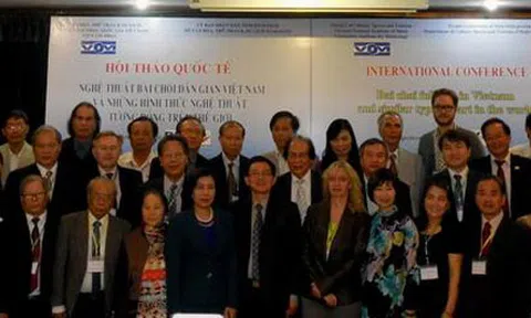 Hội thảo quốc tế về nghệ thuật bài chòi dân gian Việt Nam