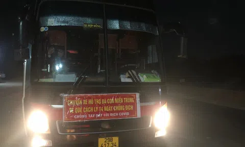 Quảng Bình: Xử phạt tài xế xe khách chở "chui" 36 người từ vùng dịch trở về