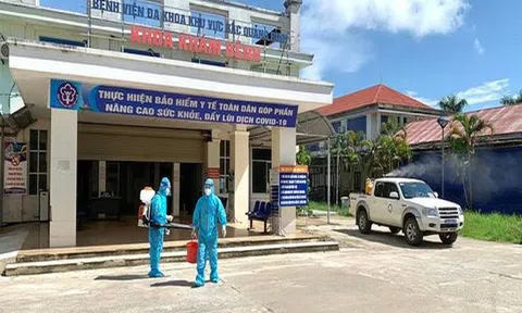 Ghi nhận 22 ca mắc COVID-19 liên quan đến Bệnh viện Đa khoa khu vực Bắc Quảng Bình