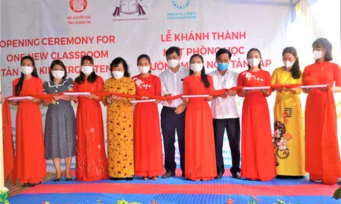 Quảng Trị: Khánh thành và bàn giao phòng học cho trẻ em vùng cao Hướng Hóa