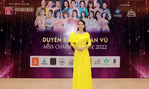 Nữ nghệ sĩ đa tài Trúc Thy đảm nhiệm vai trò huấn luyện viên Miss Charm Universe 2022
