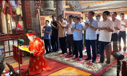 Vĩnh Phúc: Tu bổ, tôn tạo Di tích quốc gia đặc biệt - di tích kiến trúc nghệ thuật đình Thổ Tang