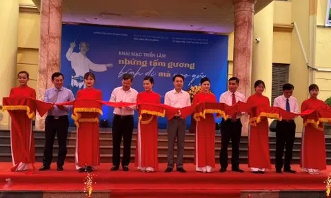 Vĩnh Phúc: Trưng bày 250 bài viết, hiện vật về "Những tấm gương bình dị mà cao quý"