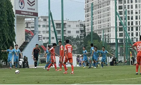 Mất 2 điểm trước Đà Nẵng, Hải Nam Vĩnh Yên Vĩnh Phúc đứng vị trí nhất bảng A