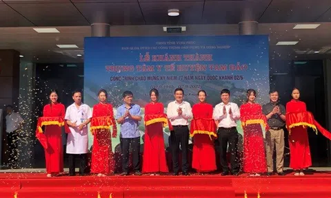 Vĩnh Phúc: Khánh thành Trung tâm y tế Tam Đảo
