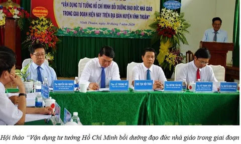 Kiên Giang: Ngành giáo dục huyện Vĩnh Thuận phát huy vai trò của nhà giáo trong bảo vệ nền tảng tư tưởng của Đảng