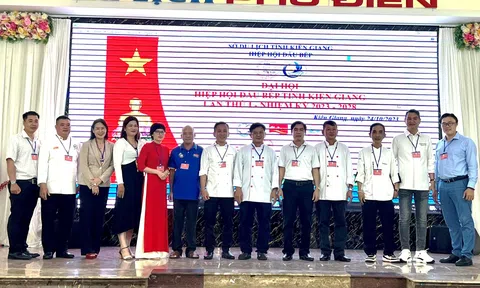 Kiên Giang thành lập Hiệp hội Đầu bếp của tỉnh nhiệm kỳ 2023 - 2028