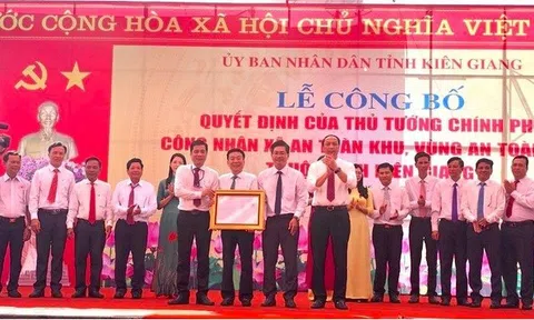 Kiên Giang: Công bố 24 xã An toàn khu, vùng An toàn khu