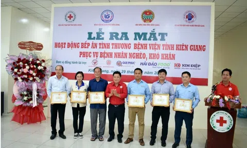 Kiên Giang: Đưa vào hoạt động bếp ăn tình thương bệnh viện tỉnh