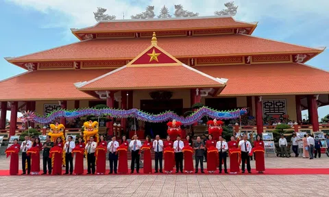 Kiên Giang: Khánh thành khu chứng tích chiến tranh rừng tràm Bang Biện Phú và đền thờ anh hùng liệt sĩ