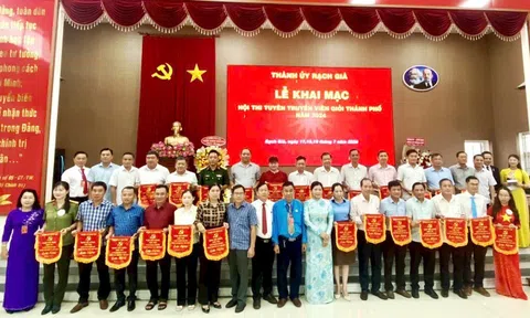 Kiên Giang khai mạc Hội thi tuyên truyền viên giỏi cấp thành phố