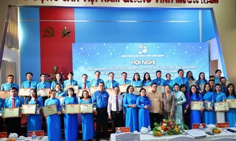 Kiên Giang biểu dương 38 Chủ tịch công đoàn cơ sở xuất sắc tiêu biểu