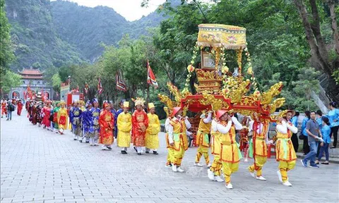 Lễ hội Hoa Lư năm 2025 lưu truyền nét văn hóa tiêu biểu, độc đáo của di sản văn hóa phi vật thể quốc gia