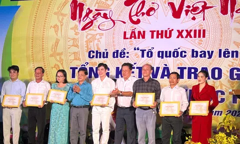 Kiên Giang tổ chức Ngày Thơ Việt Nam lần thứ XXIII, với chủ đề “Tổ quốc bay lên”