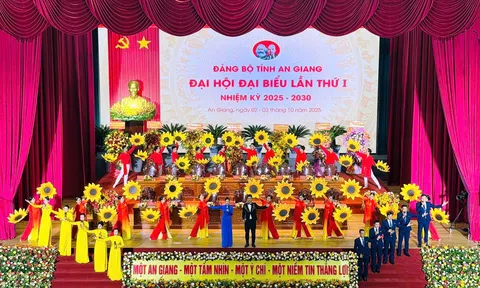 Khai mạc Đại hội đại biểu Đảng bộ tỉnh An Giang lần thứ I, nhiệm kỳ 2025 - 2030