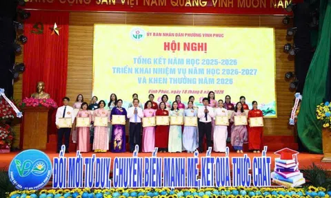 Phú Thọ: Giáo dục phường Vĩnh Phúc tạo chuyển biến từ đổi mới tư duy