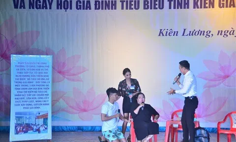 Kết quả triển khai thí điểm “Bộ tiêu chí ứng xử trong gia đình” trên địa bàn tỉnh Kiên Giang