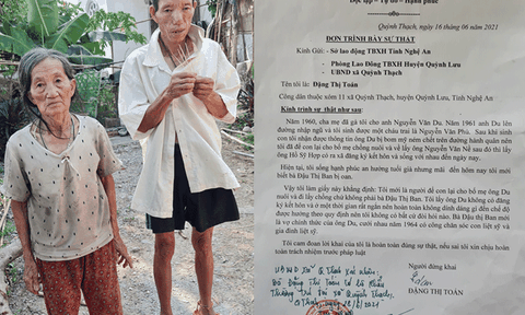 Nghệ An: Cần nhanh chóng công nhận vợ liệt sỹ cho cụ Đậu Thị Ban