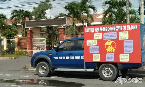 Tiền Giang: Đẩy mạnh tuyên truyền phòng, chống dịch