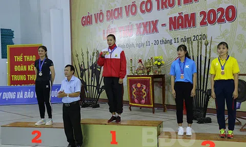 Bình Định: Tăng cường gầy dựng lực lượng VÐV võ cổ truyền trẻ