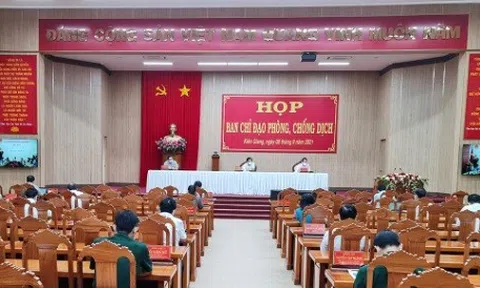 Kiên Giang phấn đấu ngày 13/9/2021 kiểm soát được dịch bệnh Covid-19