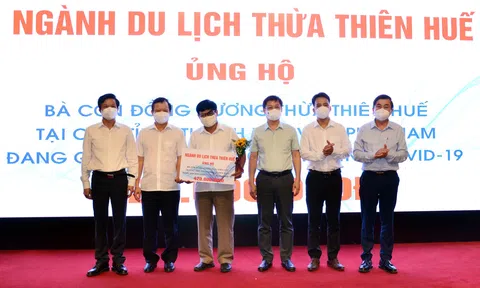 Ngành du lịch Thừa Thiên Huế phát động ủng hộ người dân khó khăn do dịch bệnh COVID-19