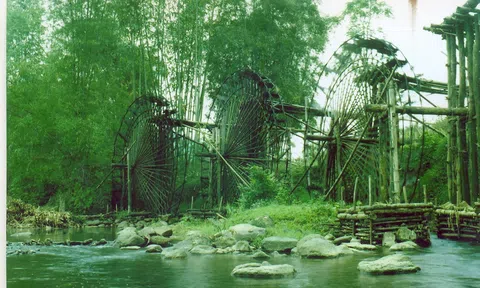 Cọn nước - Sản phẩm sáng tạo độc đáo của đồng bào Tày ở Tuyên Quang