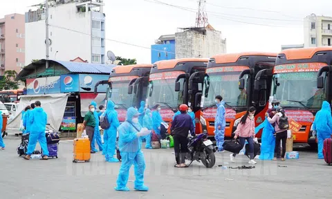 Tỉnh Lâm Đồng tổ chức đón hơn 3.100 người tại TPHCM và các tỉnh trở về