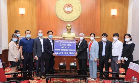 Thêm gần 30 tỷ đồng ủng hộ công tác phòng, chống dịch và hỗ trợ người nghèo
