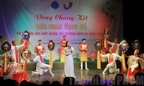 Liên hoan vọng cổ và các ca khúc mang âm hưởng dân ca năm 2021 theo hình thức trực tuyến