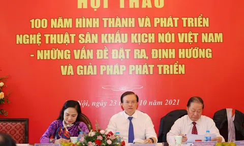Sân khấu kịch nói cần đổi mới để có những tác phẩm mang hơi thở thời đại