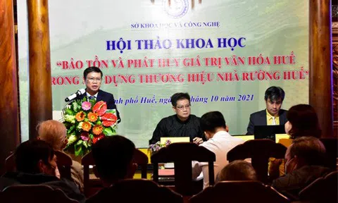 Bảo tồn và phát huy giá trị văn hóa Huế trong xây dựng thương hiệu nhà rường Huế