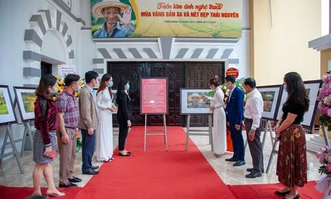 Triển lãm ảnh nghệ thuật "Mùa vàng bản xa và Nét đẹp Thái Nguyên"