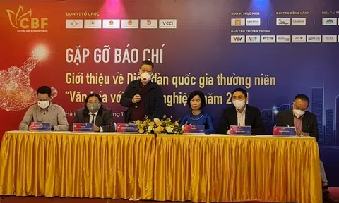 Diễn đàn “Văn hóa với doanh nghiệp” diễn ra vào tháng 12/2021