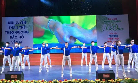Bến Tre phát động tập thể dục nâng cao sức khỏe chống dịch và khởi động du lịch xứ Dừa