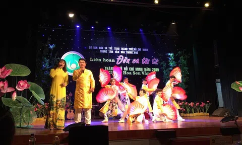 Liên hoan Đờn ca tài tử Nam bộ TPHCM giải “Hoa sen vàng” lần thứ 5-2021