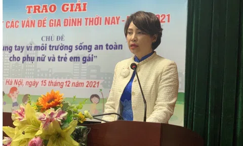 Trao giải cuộc thi viết “Các vấn đề gia đình thời nay” lần thứ XI - năm 2021