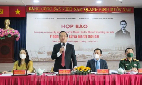 Ra mắt kỷ yếu Hội thảo khoa học: “Sự kiện Nguyễn Tất Thành - Hồ Chí Minh đi tìm đường cứu nước. Ý nghĩa lịch sử và giá trị thời đại”