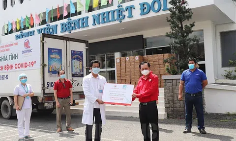 Dấu ấn đậm giá trị nhân văn của tổ chức Chữ thập đỏ trong cuộc chiến phòng chống dịch